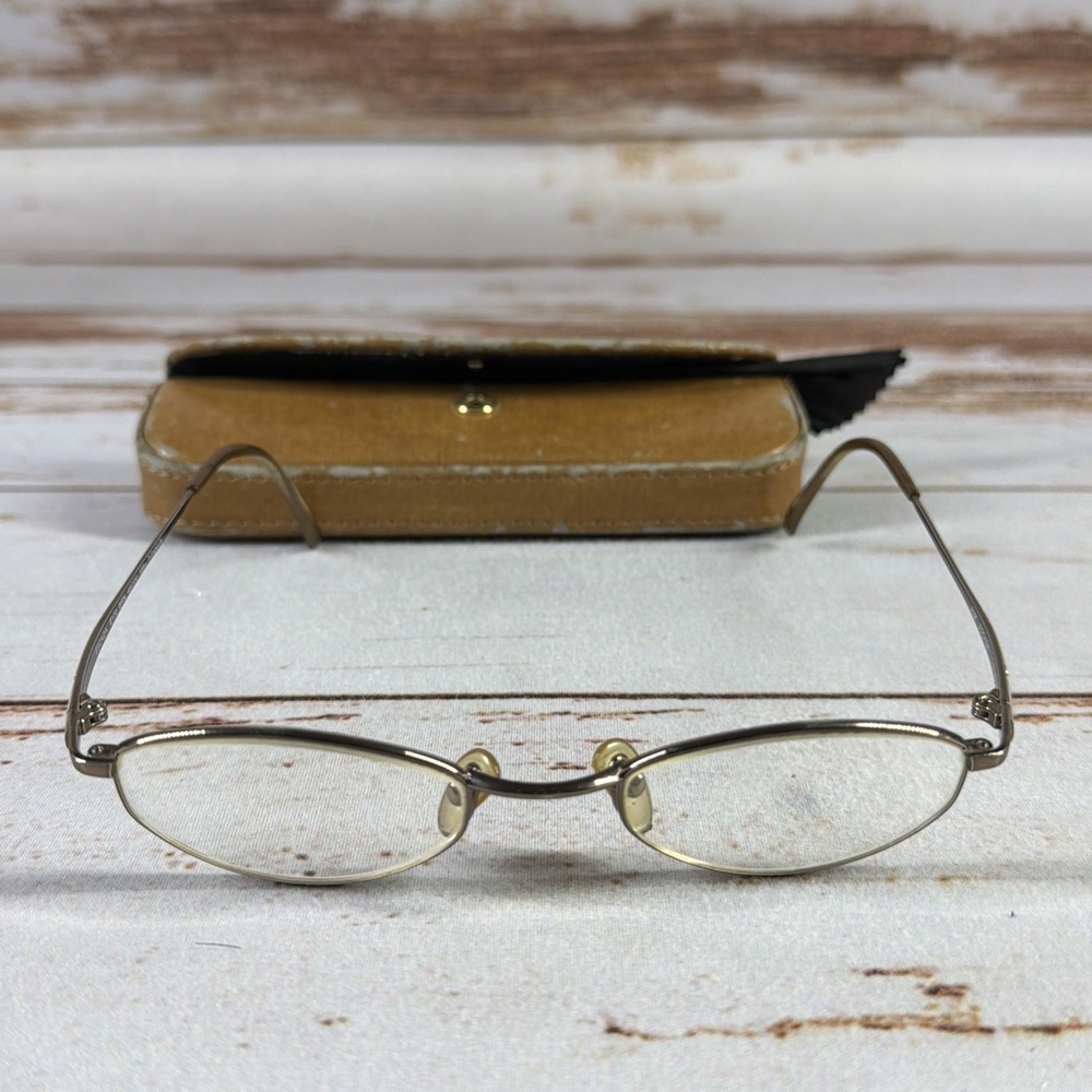 Escada E170 A1M Eyeglasses Burgundy Red Oval Full Rim Frame Italy 48-20-135